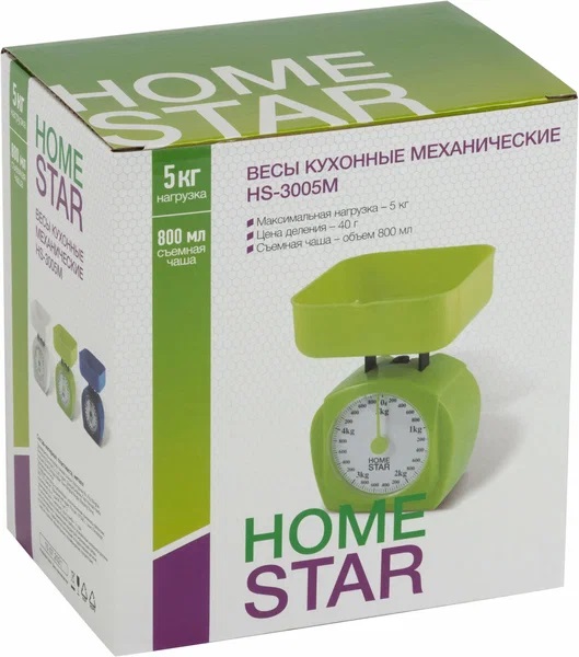 3. Весы HOMESTAR HS-3005M