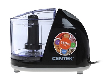 Чоппер Centek CT-1390 600Вт> 2 скорости, стеклянная чаша 1,5л, разборные ножи"