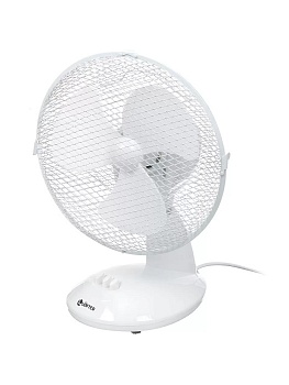 Вентилятор настольный Lofter FT23-B6(А), 25 Вт, 2 скорости, поворотный 90 градусов, наклонный