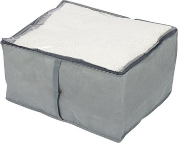 Чехол для хранения РЫЖИЙ КОТ 60*45*30см,серый (103075)