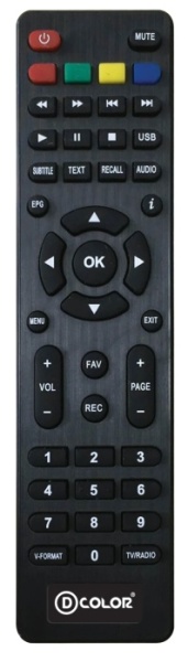 3. Цифр.ТВ приставка D-COLOR DC1302HD,MKV,DVB-T-T2