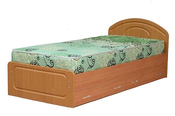 Кровать 1,4*2м с ящ. МДФ(г.Волжск)