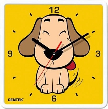 Часы настенные CENTEK CT-7103 Dog