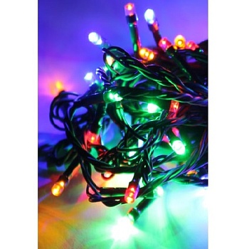 Гирлянда Космос KOC_GIR100LED_RGB, 100 ламп, 10.8 м, мультиколор