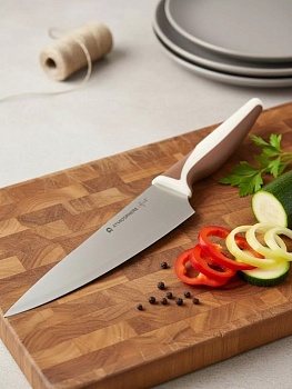 Нож кухонный Atmosphere, FreshCook, поварской, нержавеющая сталь, 20 см